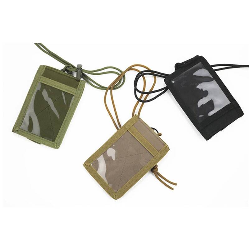 OUIO Tactical ID Card Holder H - Lanyard Badge Holder ulasan dan harga