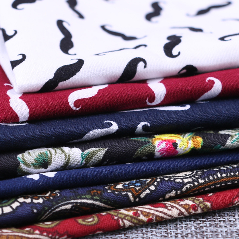 Fashion Cotton Pocket Square F - Handkerchief Cotton Men ulasan dan harga