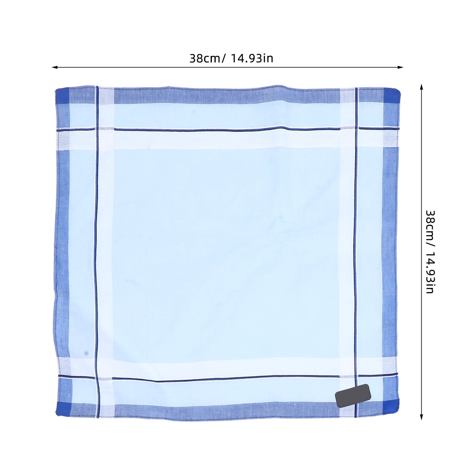 12Pcs Men Handkerchief Cotton  - Handkerchief Cotton Men ulasan dan harga