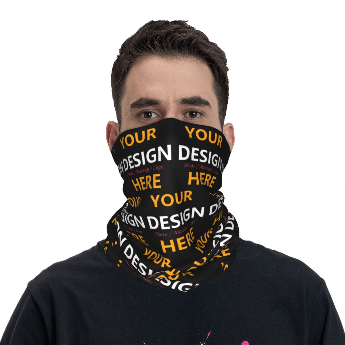 Custom Your Design Here Bandan - Neck Warmer Tube ulasan dan harga