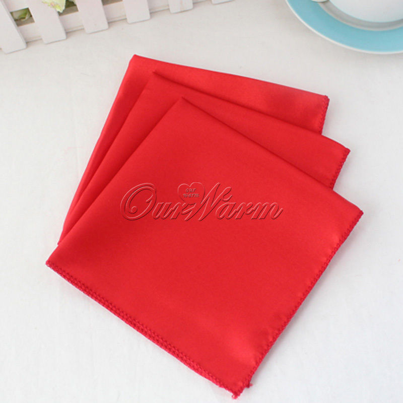 Pocket Squares for Men Polyest - Handkerchief Cotton Men ulasan dan harga