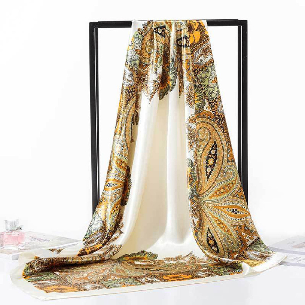 Stylish Mens Square Scarf Brit - Handkerchief Cotton Men ulasan dan harga