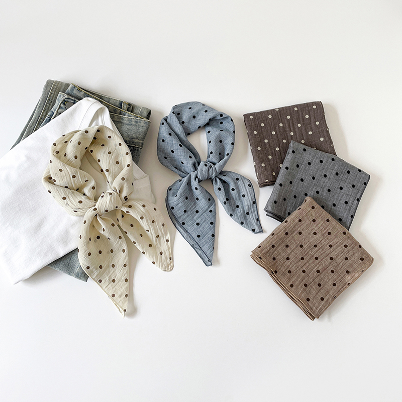 New Solid Color Cotton Linen F - Bandana Cotton ulasan dan harga