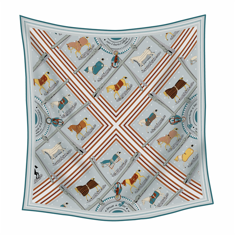 90CM Fashion Printed Cashmere  - Woven Scarf Blanket ulasan dan harga