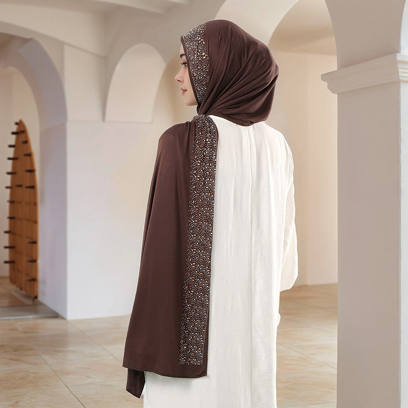 Ramadan Muslim Shimmer Rhinest - Bandana Cotton ulasan dan harga