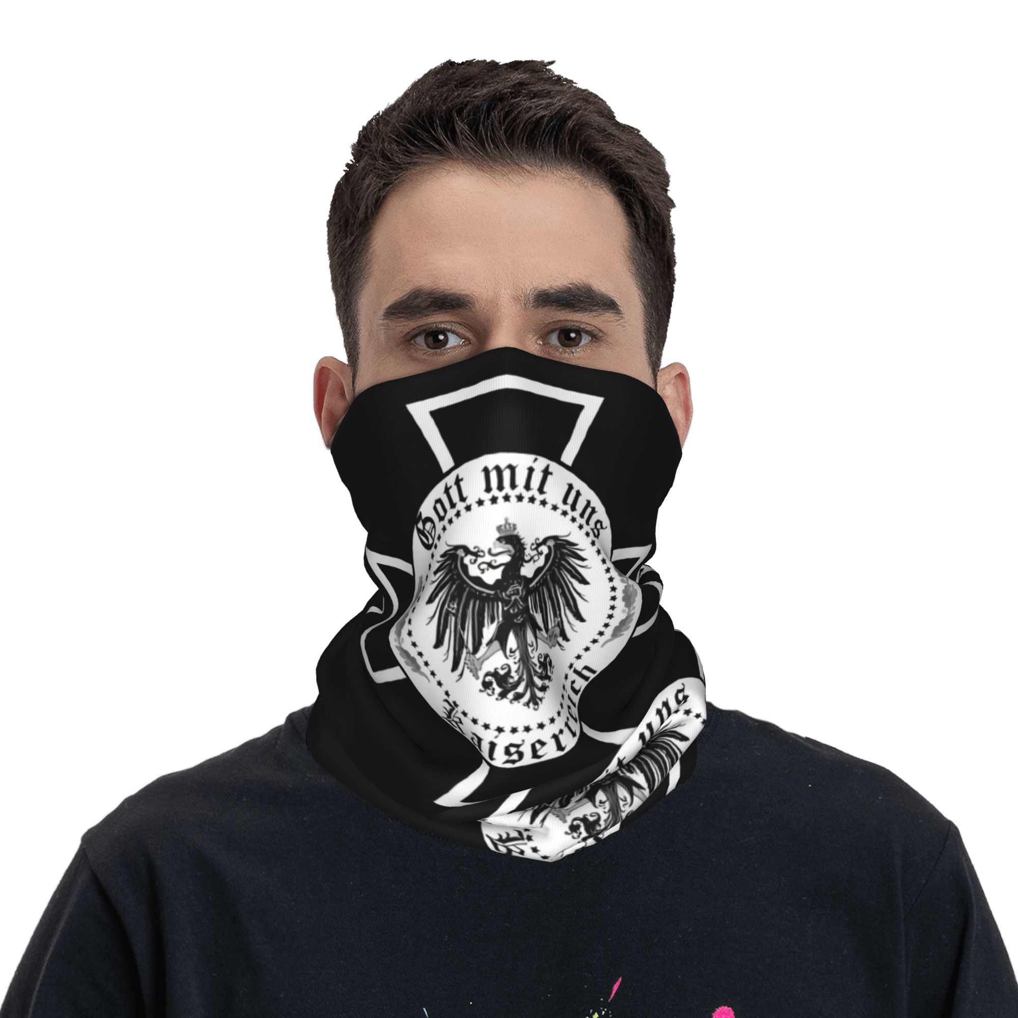 Custom German Empire Eagle Cro - Neck Warmer Tube ulasan dan harga