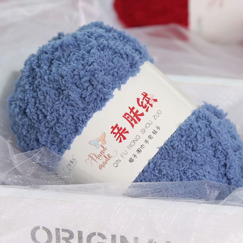 Chenille Plush Chunky Yarn for - Woven Scarf Blanket ulasan dan harga